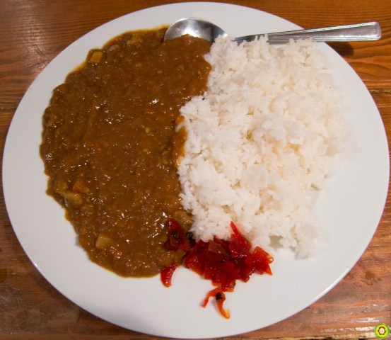 Japanese Curry on Rice