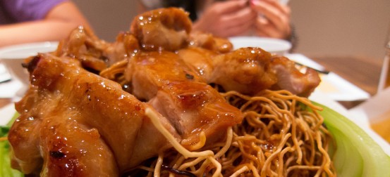 Chicken Chow Mein Upclose