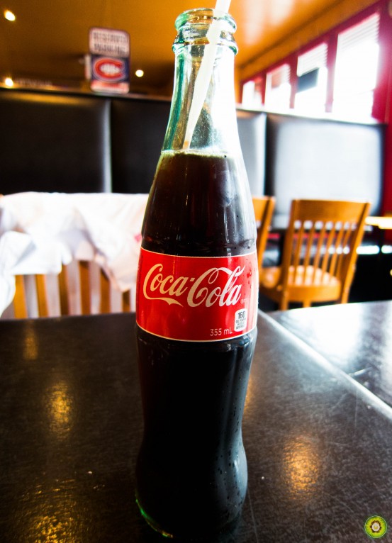 Glass Bottle of Coke